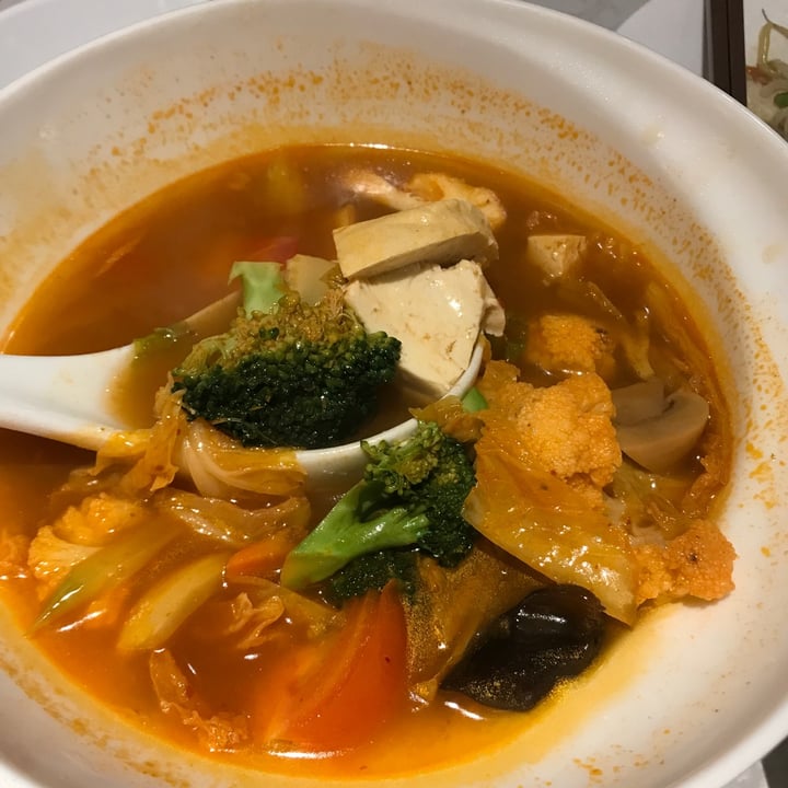 photo of Green on Earth Vegetarian Cafe Tom yum soup shared by @mehmehrene on  29 Oct 2021 - review