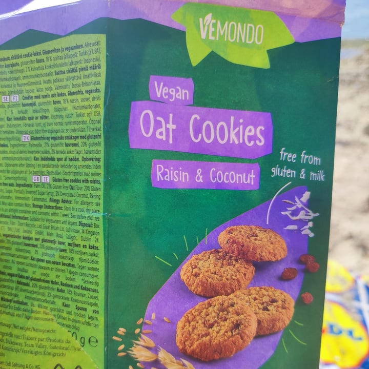review photo of Vemondo Oat Cookies Raisin e Coconut shared by @pierlongo91 on 31 Jul 2022 - review