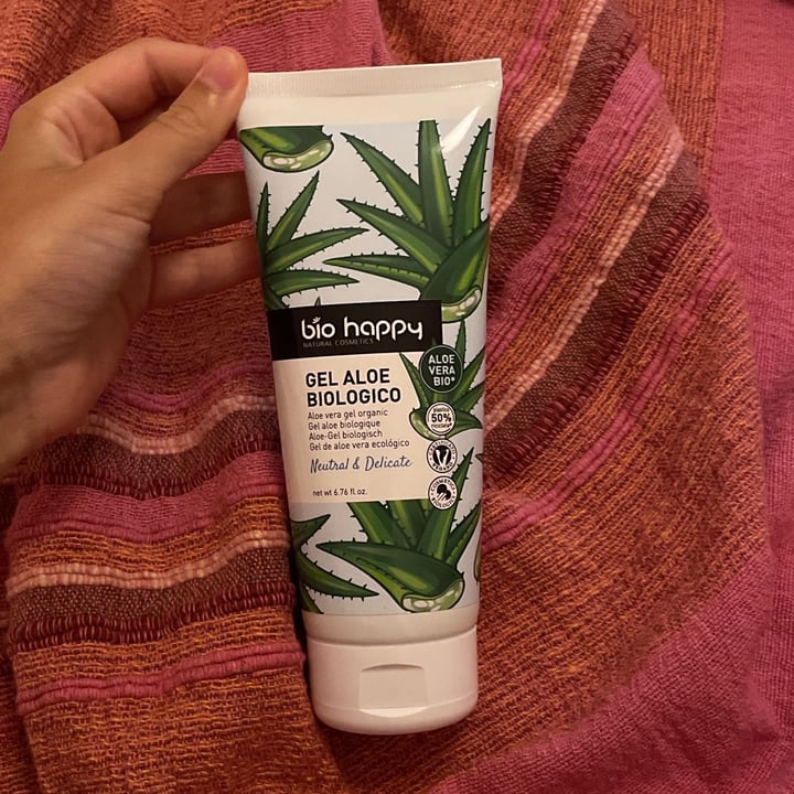 photo of Bio Happy Gel aloe Biologico shared by @beatricevercesi on  09 Aug 2022 - review