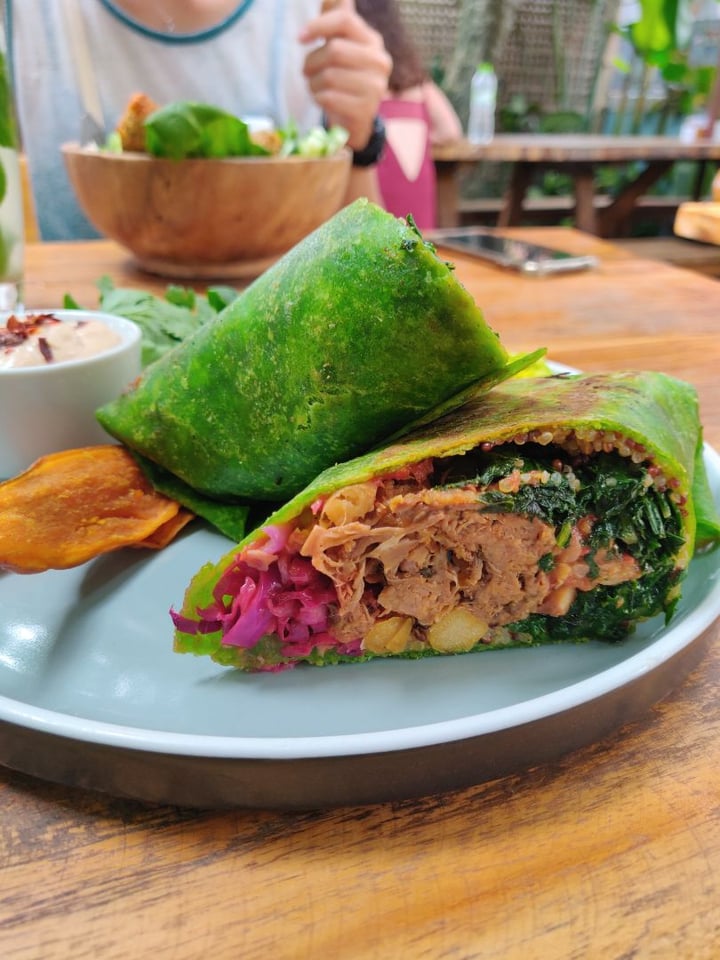 photo of The Shady Shack Vegan Boss Burrito shared by @hownowbrownkow on  18 Jan 2019 - review