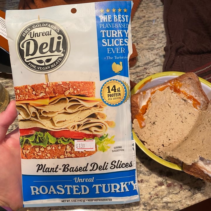 photo of Mrs. Goldfarb’s Unreal Deli Unreal Roasted Turk'y shared by @shizomaru on  14 Aug 2022 - review