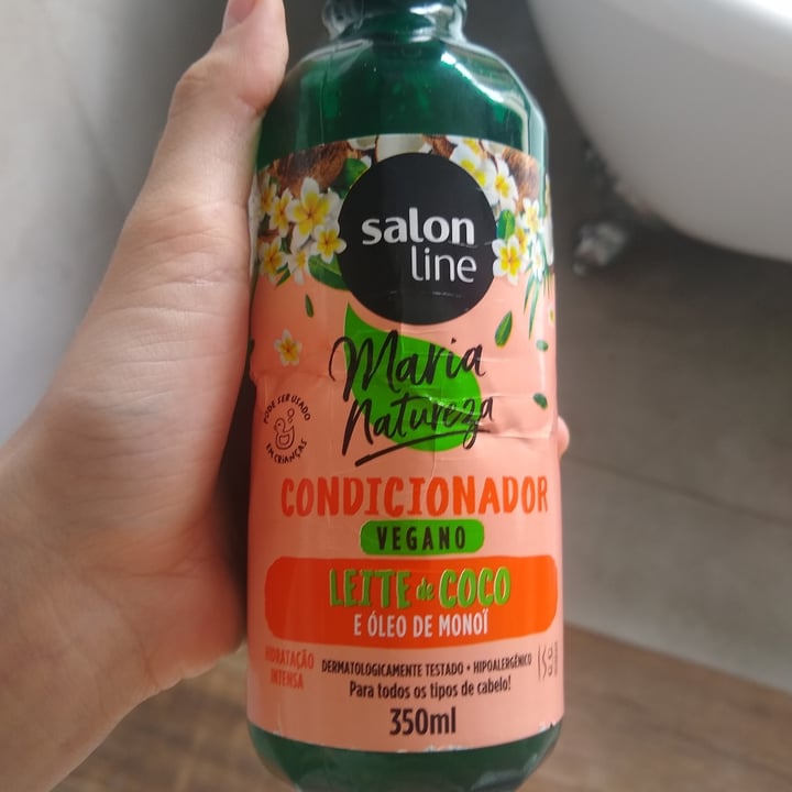 review photo of Salon line Condicionador Maria Natureza Leite De Coco shared by @mariaclaracastor on 29 Jan 2022 - review