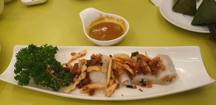 photo of Loving Hut Hoa Dang Bánh cuốn Nha Trang style shared by @gggoveggie on  10 Jan 2020 - review
