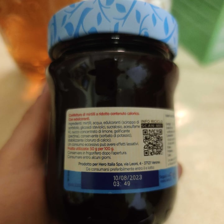 review photo of Hero Light Confettura di mirtilli shared by @manuelocchetti on 28 Apr 2022 - review