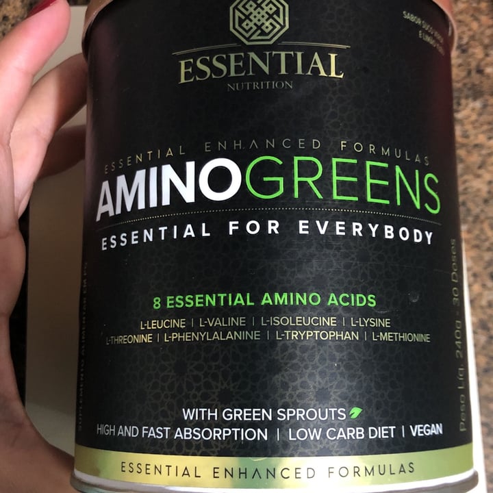 review photo of Essential Nutrition Aminogreens shared by @lnpentagna on 10 May 2022 - review