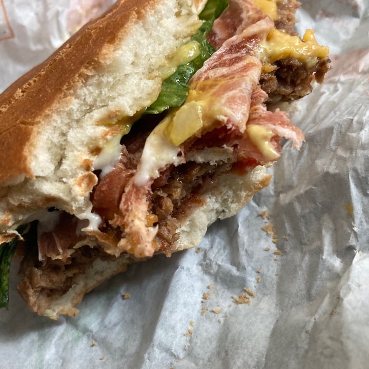 photo of Plant Power Fast Food Classic Bacon Cheeseburger shared by @mariejane56 on  05 Jul 2020 - review
