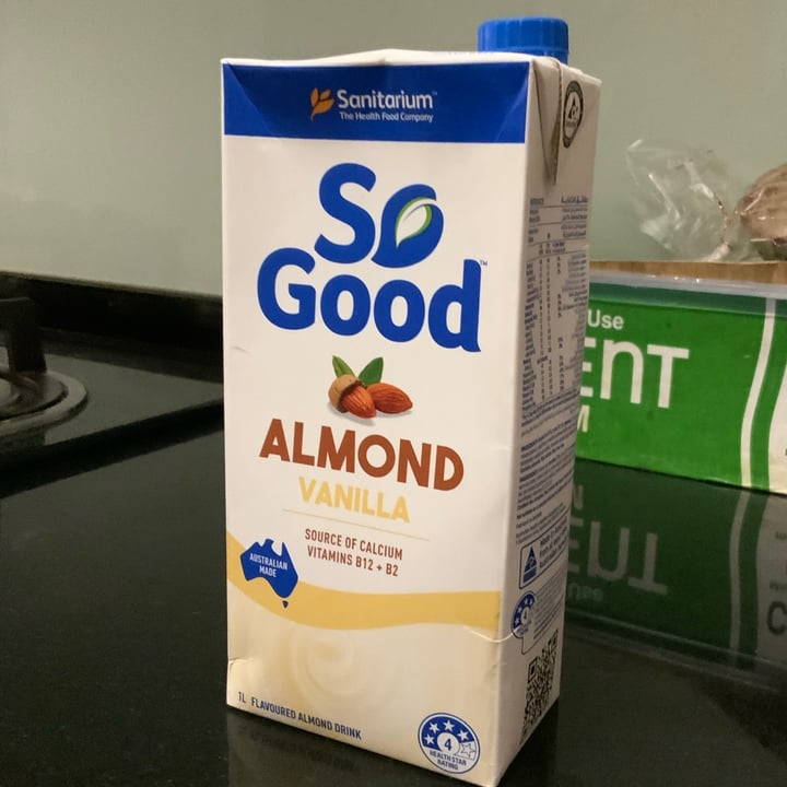 photo of So Good Almond Vanilla Milk shared by @elliott96 on  15 Jul 2021 - review