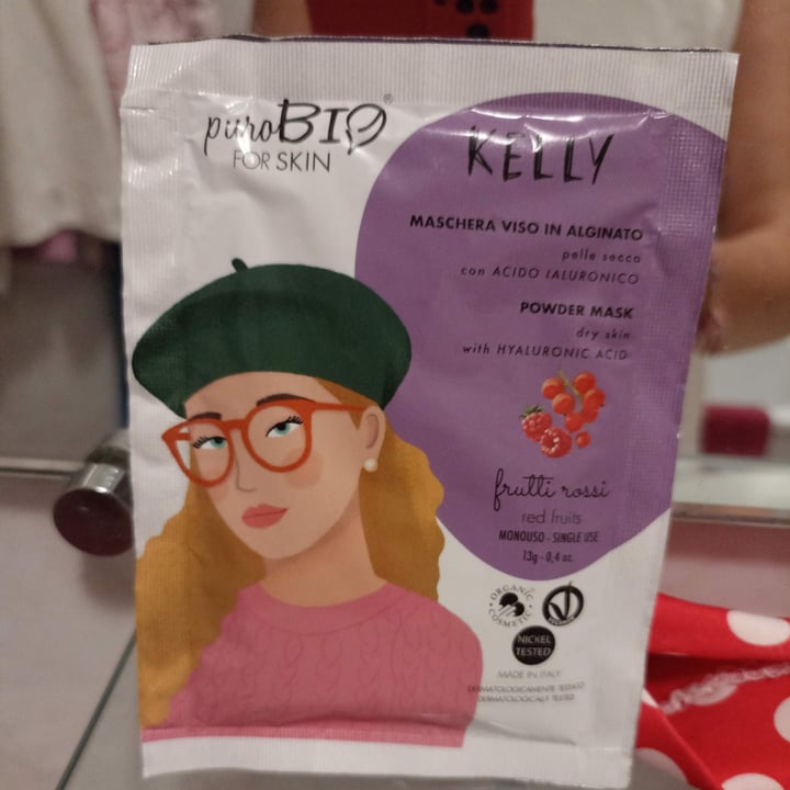 photo of PuroBIO Cosmetico Maschera Kelly Pelle Secca shared by @mollialice on  13 Sep 2022 - review