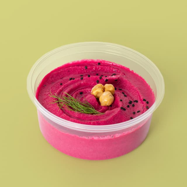 Photo of the dish “Hummus con betabel”