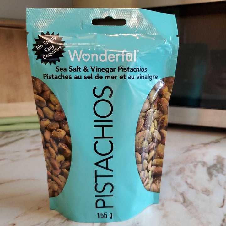 photo of Wonderful  Sea salt and vinegar pistachios shared by @katoctmay on  26 Jun 2021 - review
