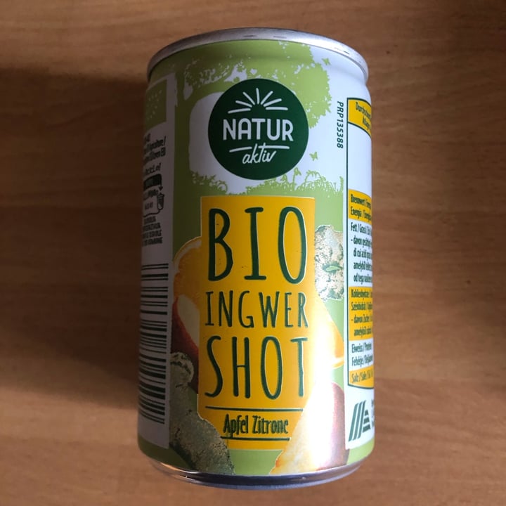 photo of Natur Aktiv Bio ingwer shot shared by @veganleaf on  23 May 2022 - review