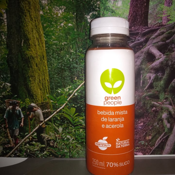 photo of Greenpeople Bebida Mista de Laranja e Acerola shared by @abl on  19 Jul 2021 - review