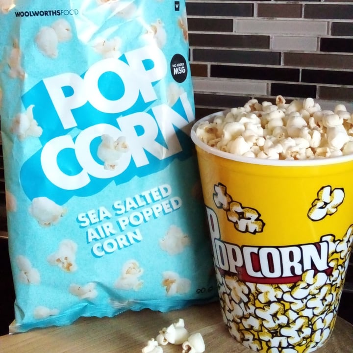 photo of Woolworths Food Sea Salt Air Popped Popcorn shared by @sh0na on  14 Feb 2022 - review
