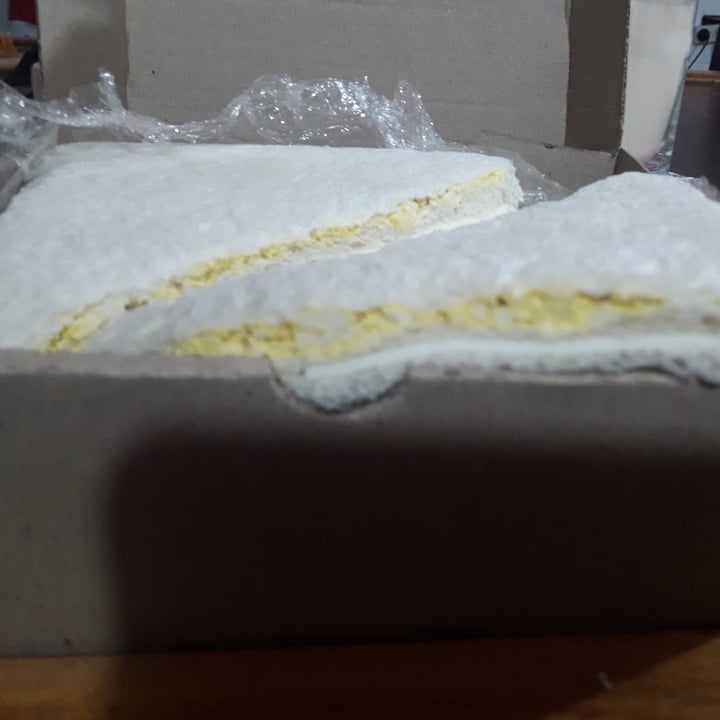 review photo of Vegan Sandwich Sándwich De Jamón Y No Huevo shared by @yaam on 10 Jul 2022 - review