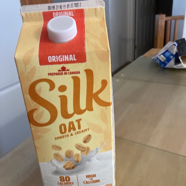 photo of Silk oat milk original shared by @scazi on  24 Jun 2021 - review
