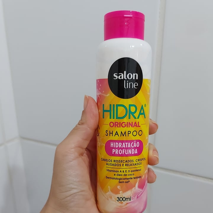 photo of Salon line Shampoo Hidra shared by @janainasimone on  29 May 2022 - review