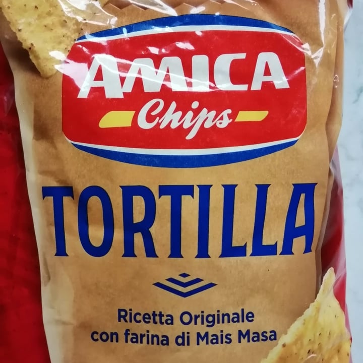 photo of Amica Chips Tortilla shared by @fedevegana on  05 Oct 2021 - review