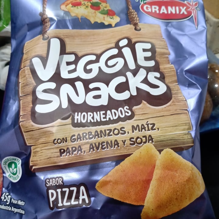 photo of Granix Veggie Snacks sabor Pizza shared by @jacqailu on  06 Apr 2021 - review