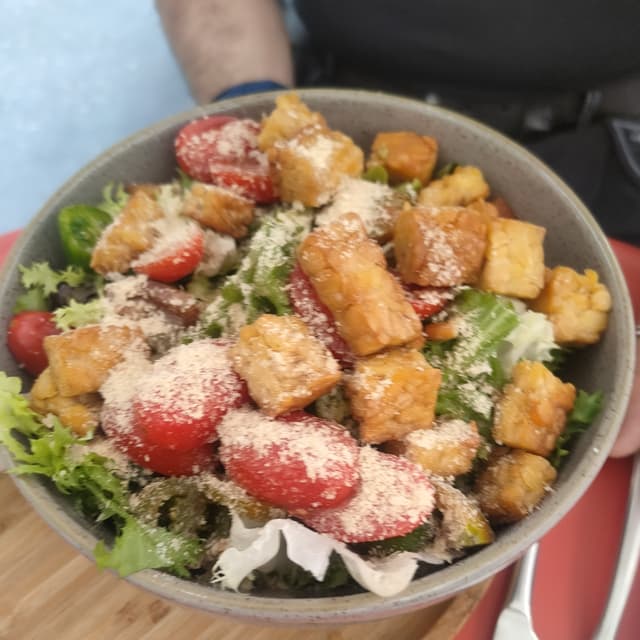 Photo of the dish “Tempeh Caesar Salad”