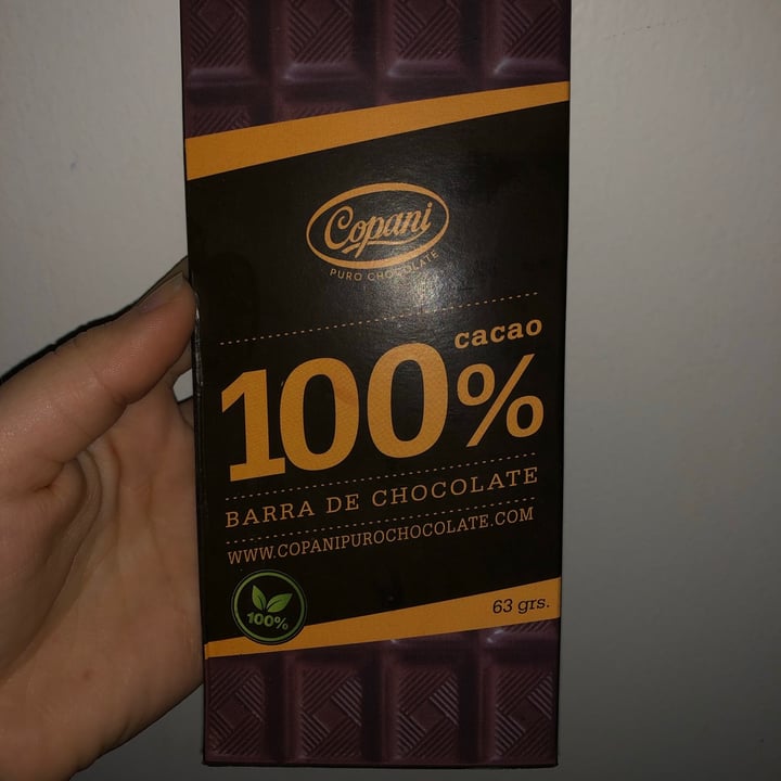 photo of Copani Chocolate 100% cacao shared by @tatucha on  07 Sep 2021 - review