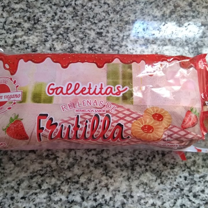 photo of Un Rincón Vegano Galletitas Rellenas De Frutilla shared by @silvanagpaolino on  03 Nov 2022 - review