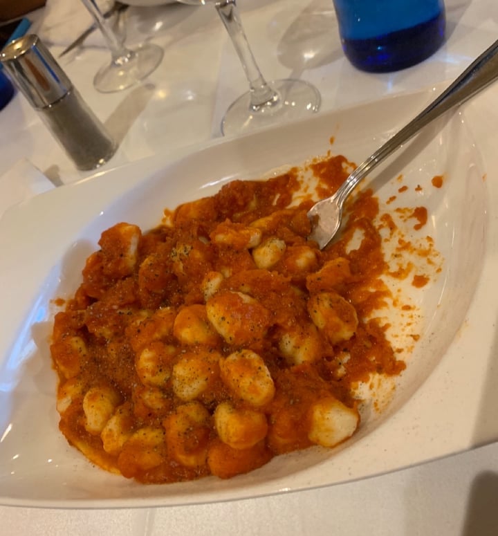 review photo of Restaurante La Tagliatella | Sant Joan de DĂ©u, Calafell Ăoquis con salsa de tomate shared by @laau on 03 Mar 2020 - review