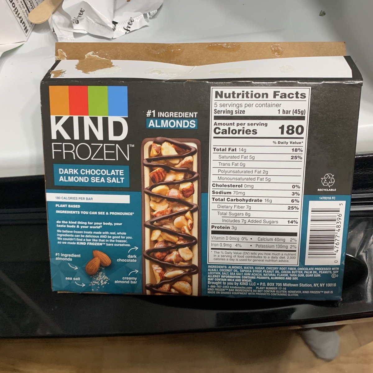 KIND Ice cream Bar Reviews abillion