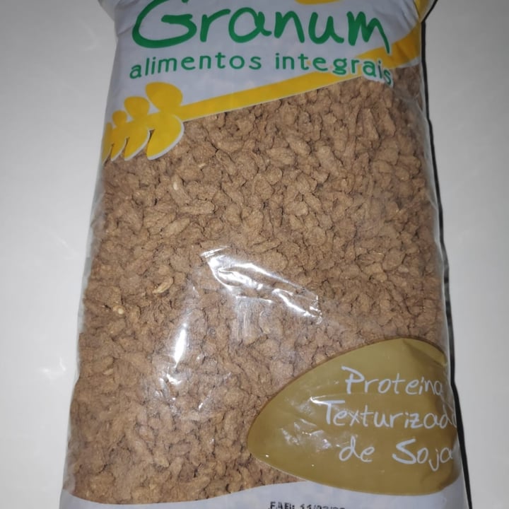 photo of Granum food Proteína de soja shared by @alagoulartfer on  27 Apr 2022 - review