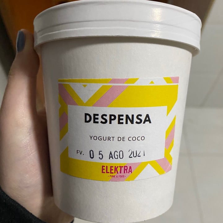 review photo of Elektra Punk And Food Yogurt coco shared by @sandramsr on 27 Aug 2021 - review