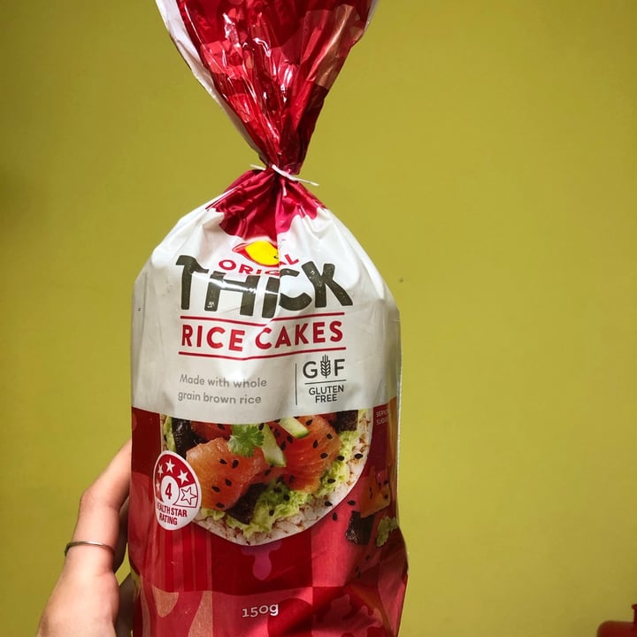 photo of Sunrice Original Thick Rice Cakes shared by @taliah on  13 Oct 2020 - review