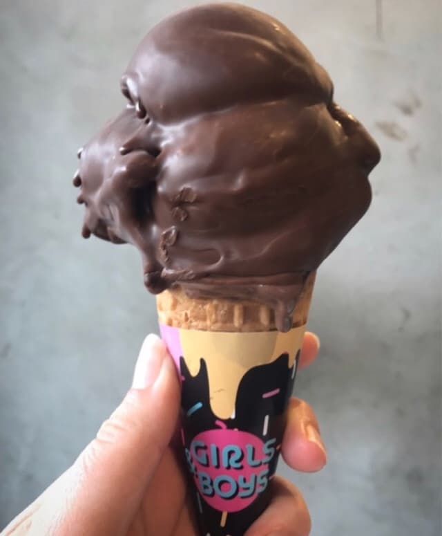 Photo of the dish “Chocolate Hazelnut Icecream Dipped In Chocolate”