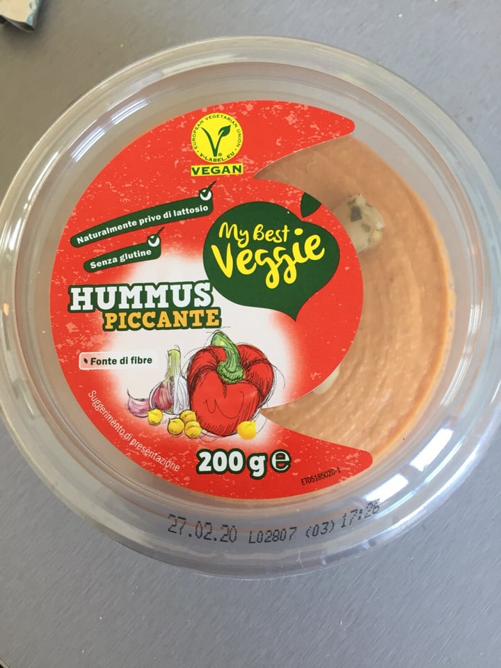 review photo of My Best Veggie Hummus Piccante shared by @angela80 on 18 Feb 2020 - review