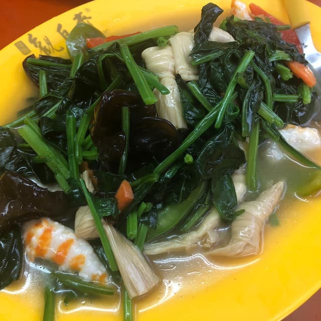 Foto del piatto “Stir fried spinach”