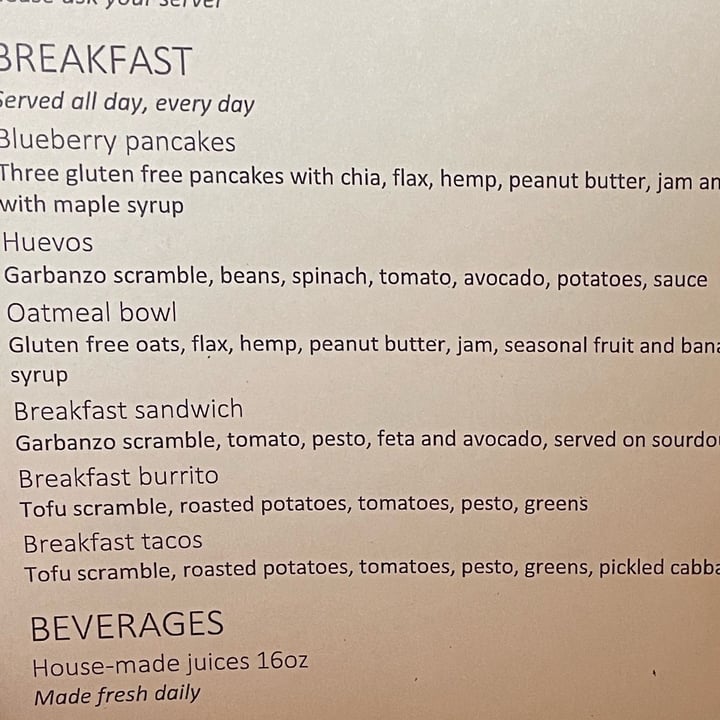 review photo of Soluna Cafe Huevos shared by @springfarmsanctuary on 08 Aug 2022 - review