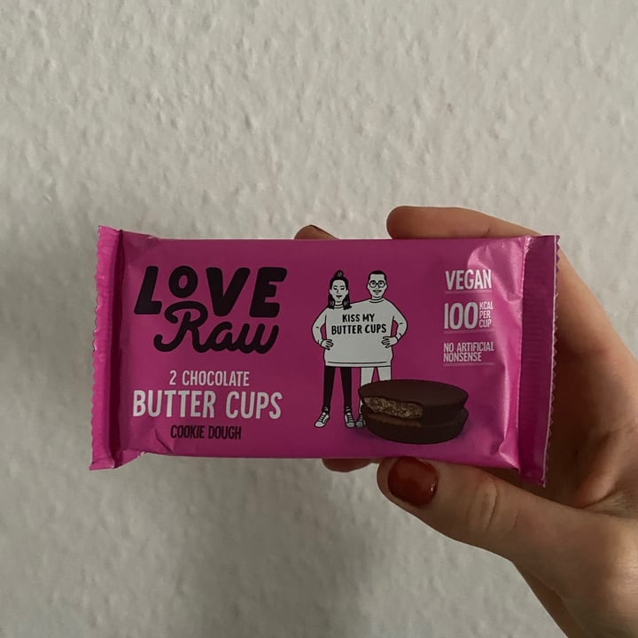 photo of LoveRaw Cookie Dough Butter Cup shared by @holasoymylk on  30 Jan 2021 - review