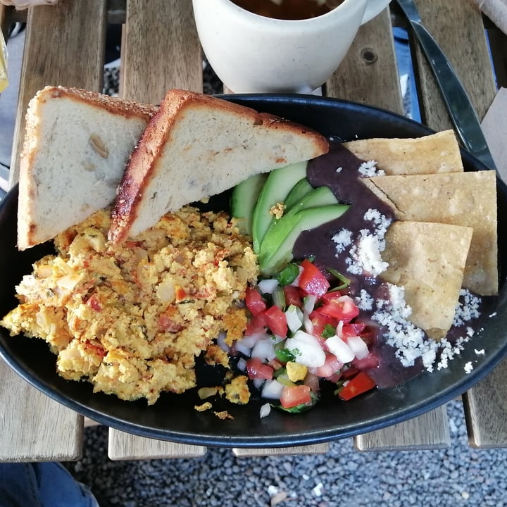 photo of Café Vegetal Tofu a la mexicana shared by @melissamx on  02 Nov 2021 - review