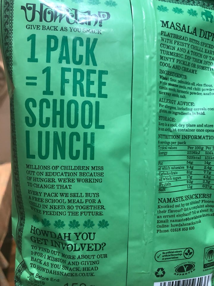 photo of Howdah Masala Dippers shared by @amy on  15 Apr 2019 - review