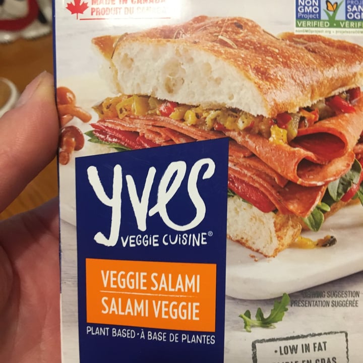photo of Yves Veggie Cuisine salami veggie shared by @hungrywoman on  29 Oct 2022 - review