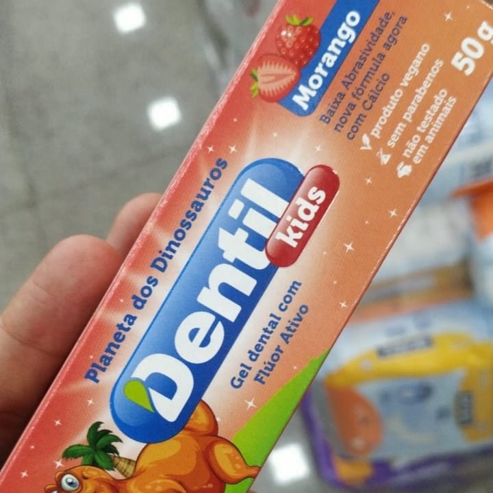 photo of Dentil Creme dental infantil shared by @cassiot on  22 Apr 2022 - review