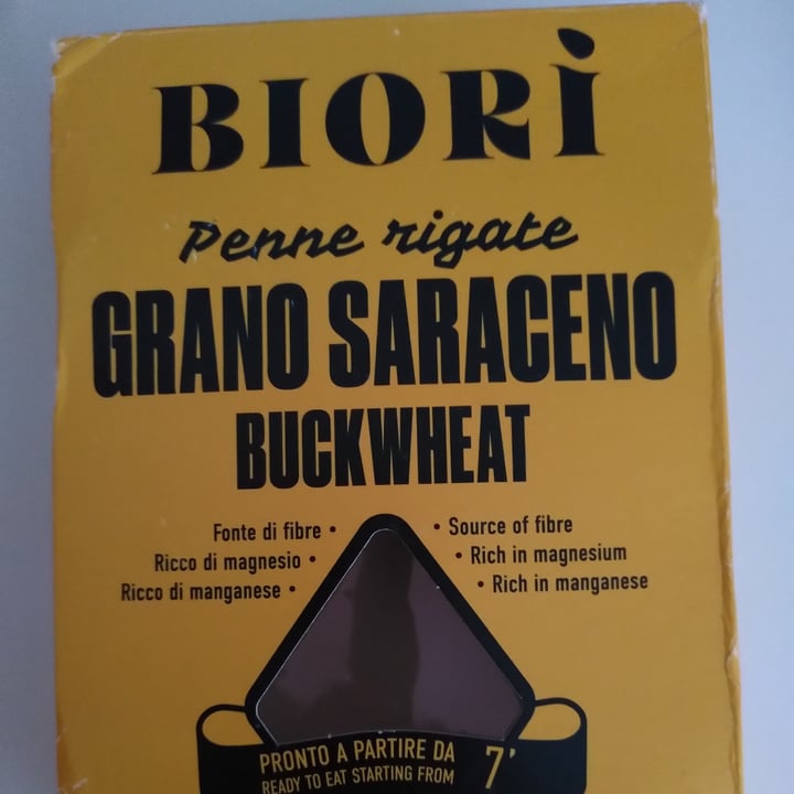 photo of Biori Penne rigate di grano saraceno shared by @walkabout-veg on  13 Dec 2022 - review