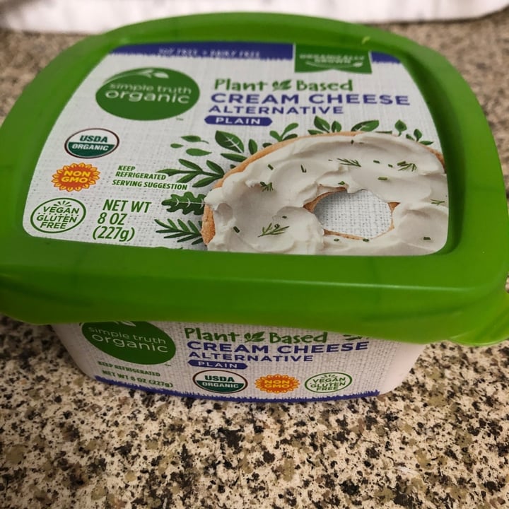 photo of Simple Truth Cream Cheese Alternative Plain shared by @happyharo on  25 Jan 2020 - review