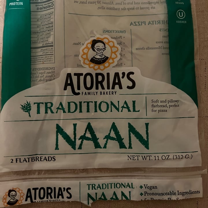 photo of Atoria's Family Bakery Traditional Naan shared by @annettej on  21 Oct 2022 - review