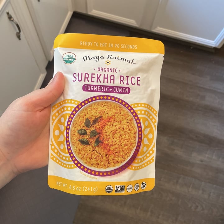 photo of Maya Kaimal Surekha Rice Cumin + Turmeric shared by @tcfoster on  23 Jul 2021 - review