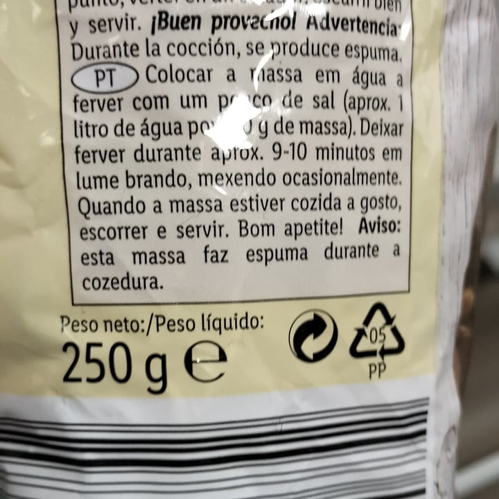 review photo of Vemondo Chickpea fusilli shared by @annamasana on 13 May 2022 - review
