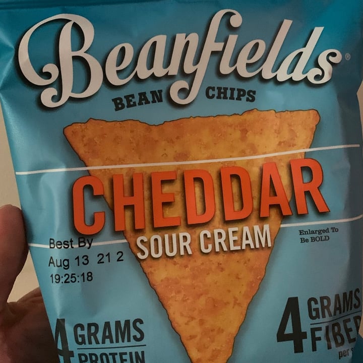 photo of Beanfields Cheddar Sour Cream Chips shared by @jcaouettejr on  06 Nov 2020 - review