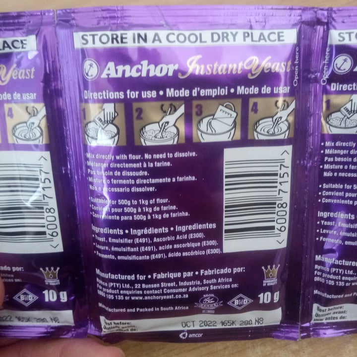 photo of Anchor Brand Instant Yeast shared by @ladyhawke32 on  10 Feb 2021 - review