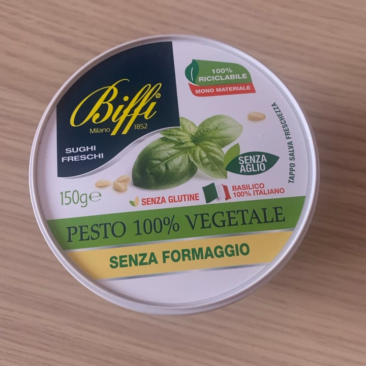 photo of Biffi Pesto 100% Vegetale Senza Formaggio shared by @noemibarone on  05 May 2022 - review
