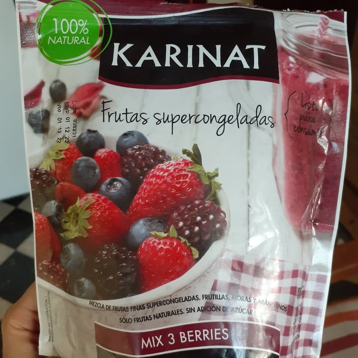 photo of Karinat mezcla de frutas congeladas shared by @iviisc on  15 May 2021 - review