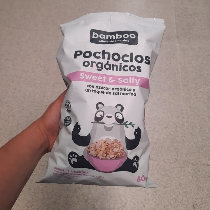 photo of Bamboo alimentos reales Pochoclos orgánicos sweet & salty shared by @marleneriolo on  15 Dec 2022 - review