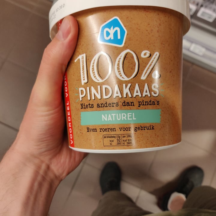 photo of Albert Heijn 100% Pindakaas Naturel shared by @primate on  10 Jun 2021 - review